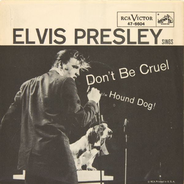 Elvis Presley "Dont Be Cruel"/"Hound Dog" 45  